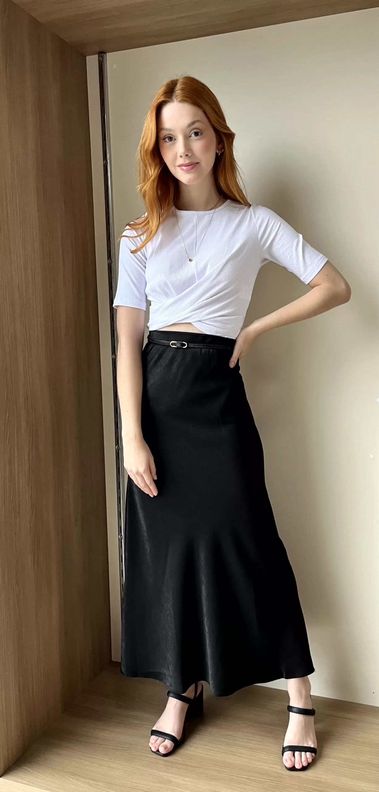 Inndax Vestido Longo Para Natal Baby Look Gremio Camisa Retro